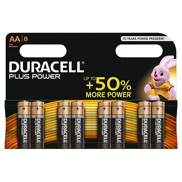 Duracell AA Batteries Pack Of 8 Thomas Graham